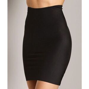 Spanx Slimplicity Black Half Slip